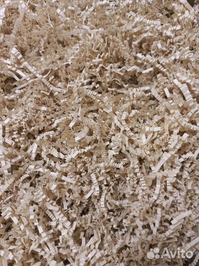Бумажный наполнитель Крафт гофрированный