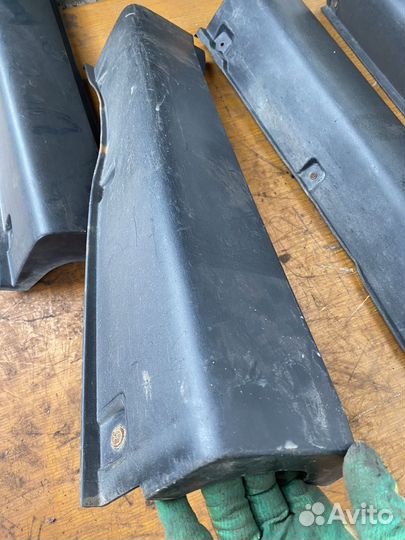 Накладки на пороги Кайрон SsangYong Kyron