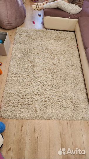 Ковер IKEA 133х195 длинный ворс бу