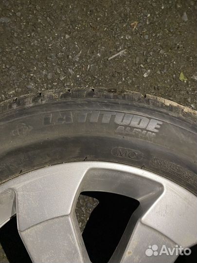 Комплект 255/55 r18 оригинал Mercedes летние