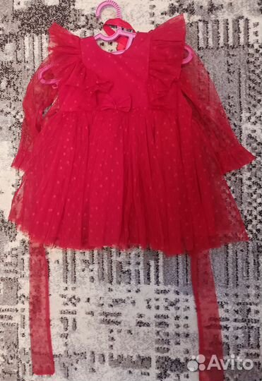 Платье для девочки 92