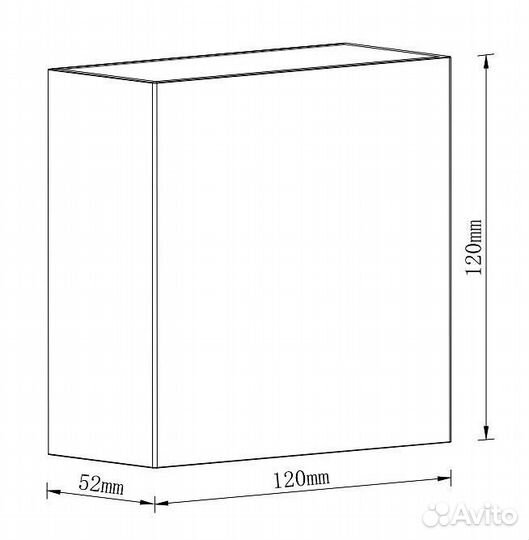 Накладной светильник Arte Lamp Algol A1445AL-1BK