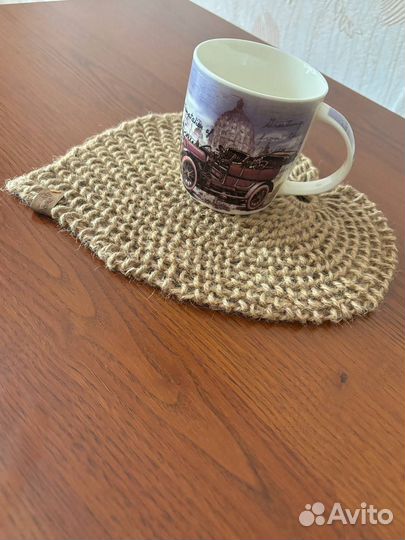 Салфетка сервировочная из джута