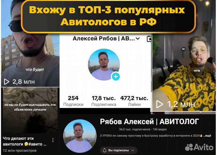 Готовый бизнес на Авито