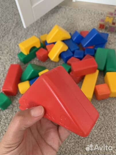 Кубики для малышей 0+