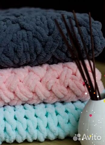 Теплые,уютные пледики и не только