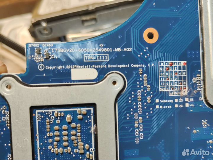 Материнская плата tpn-i111