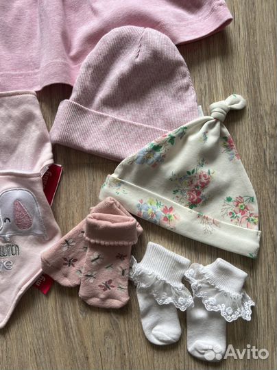 Вещи пакетом на малышку 2-6 мес