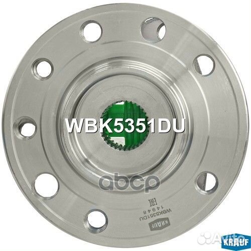 Ступица в сборе WBK5351DU Krauf