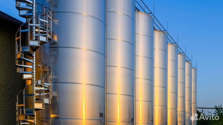 Резервуар вертикальный стальной рвс 100м3