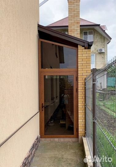 Алюминиевые двери Фасад. Остекл. Входные группы