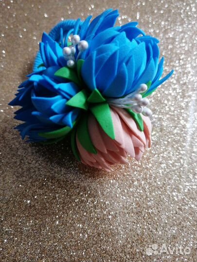 Заколка для волос ручной работы