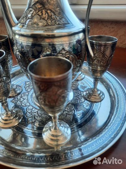 Набор кубачинского серебра