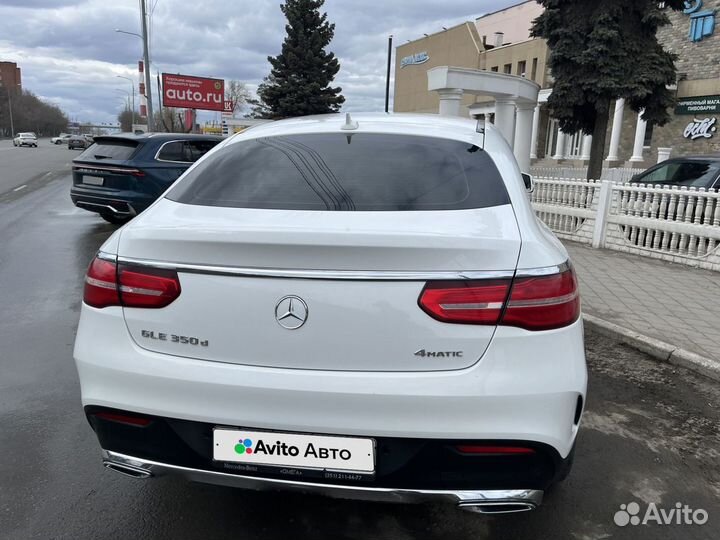 Mercedes-Benz GLE-класс Coupe 3.0 AT, 2018, 96 200 км