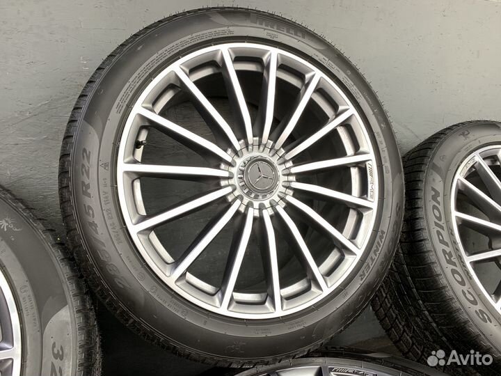 Зимние колеса оригинал Mercedes GLS AMG W167 R22