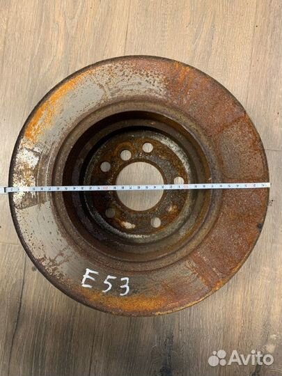 Диск тормозной задний Bmw X5 E53 M62 4.6IS 2002