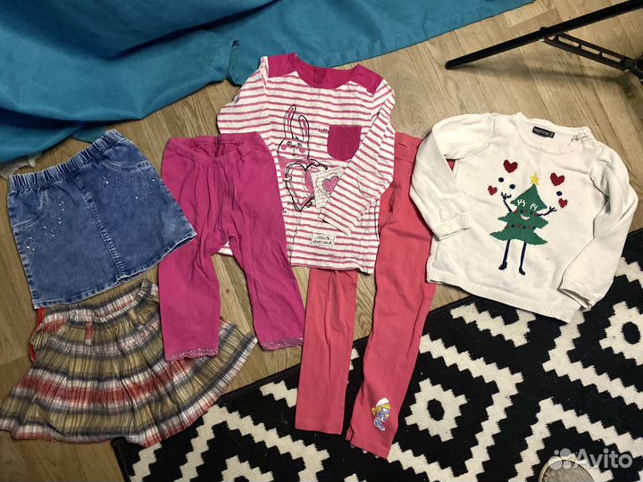 Детские вещи пакетом на девочку