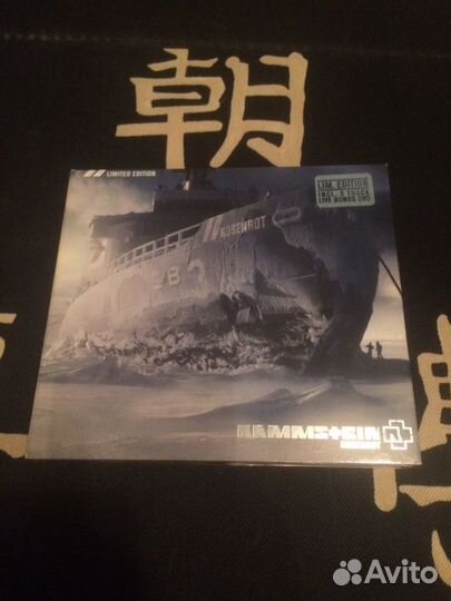 Диск Rammstein. Rosenrot. Limited edition CD + DVD