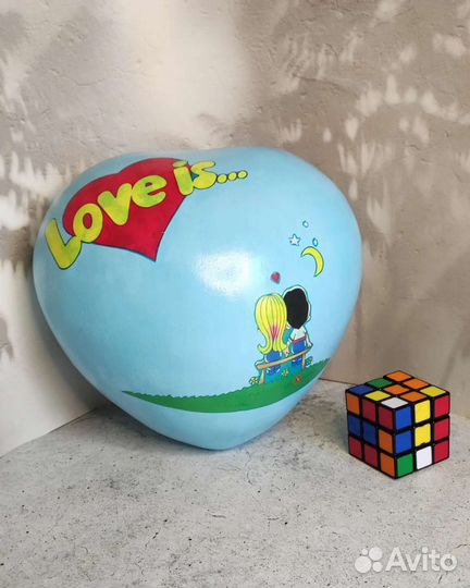 Бокс упаковка в виде сердца