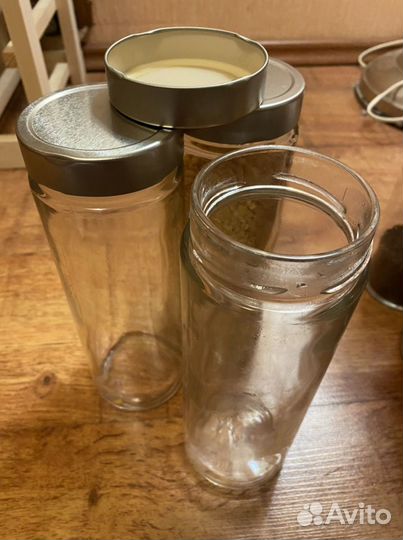 Стеклянные банки для хранения