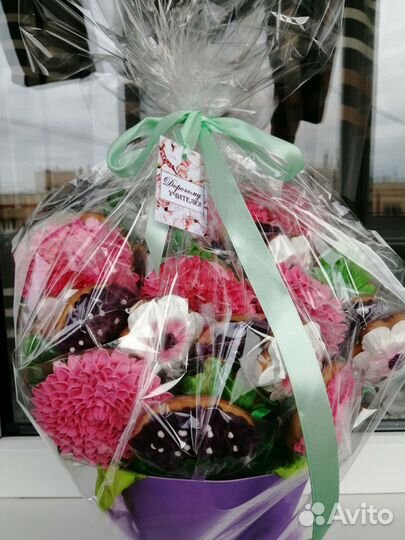 Съедобные букеты из пряников