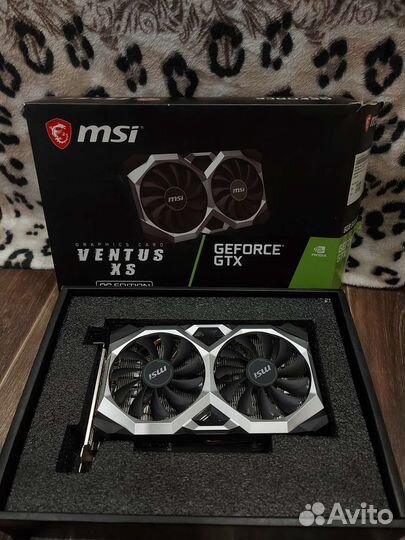 Видеокарта MSI GeForce GTX 1660 ventus XS 6G