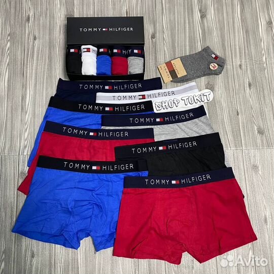 Трусы Мужские боксеры Tommy Hilfiger