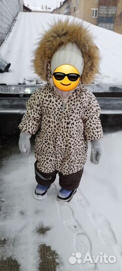 Комбинезон зимний 86 для девочки