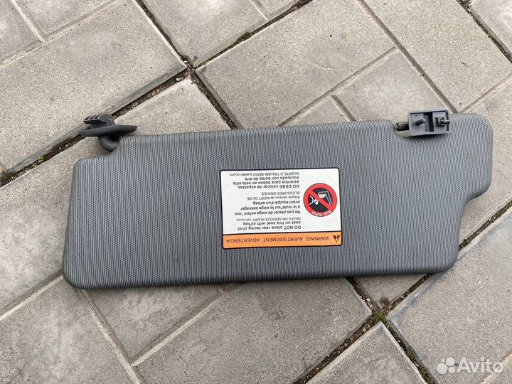 Козырек солнцезащитный правый Chevrolet Lacetti