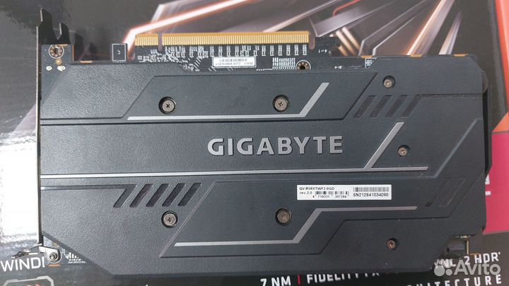 Видеокарта Gigabyte rx5600xt