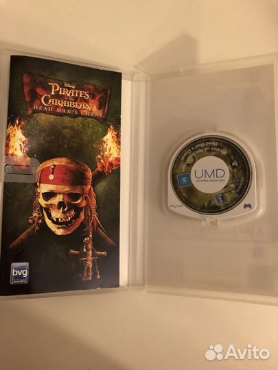 Игра PSP Пираты карибского моря