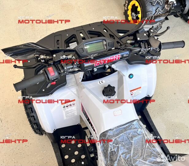 Квадроцикл Motoland 125 Storm (серый)