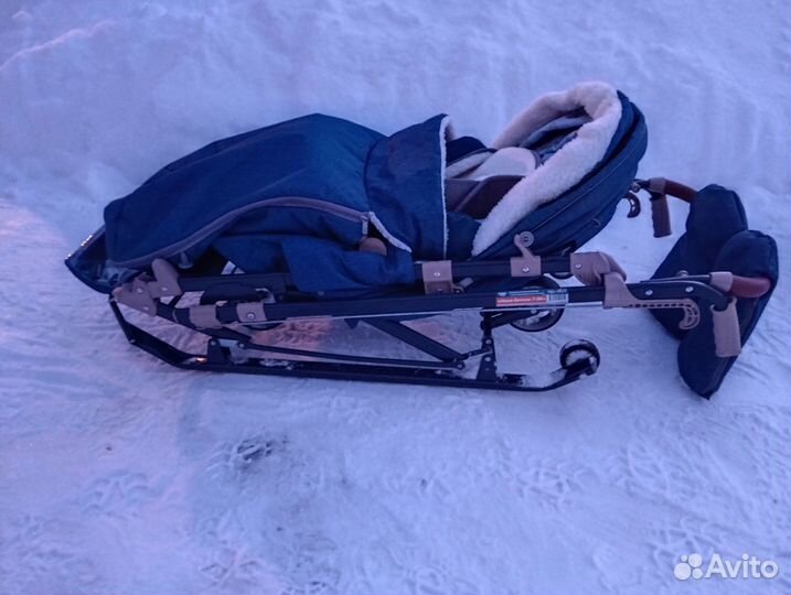 Санки на колесах Ника