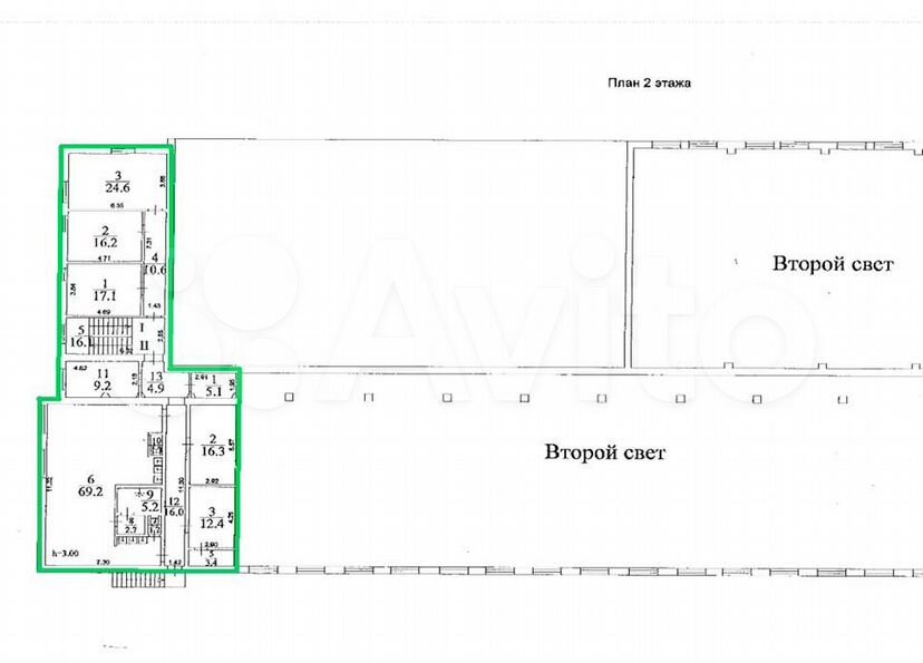 Сдам производственное помещение, 223.9 м²