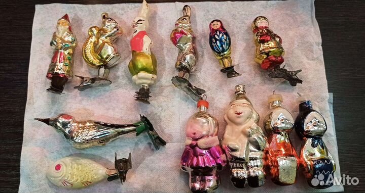 Редкие елочные игрушки СССР