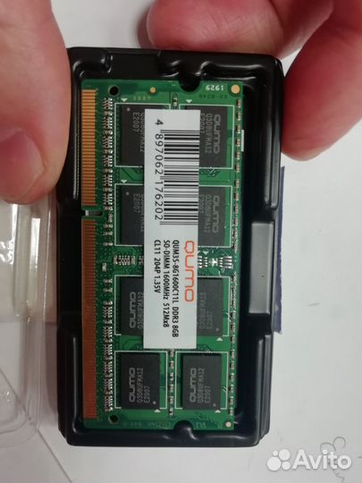 Оперативная память ddr3 8 gb SO-dimm