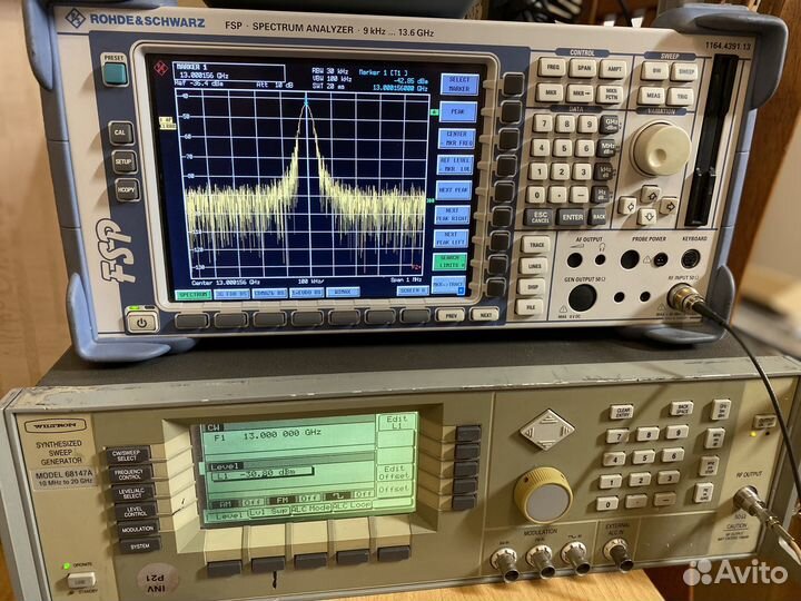 Rohde schwarz FSP13 анализатор спектра 13ghz