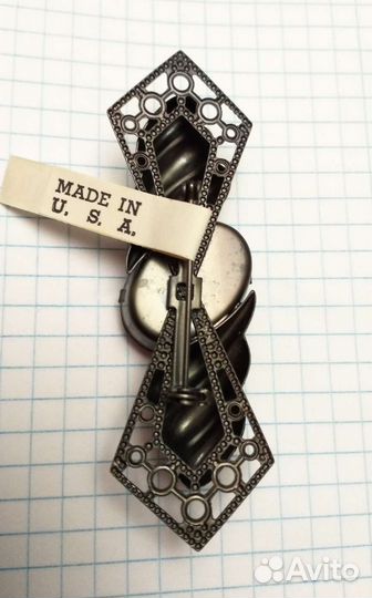 Бижутерия брошь винтаж