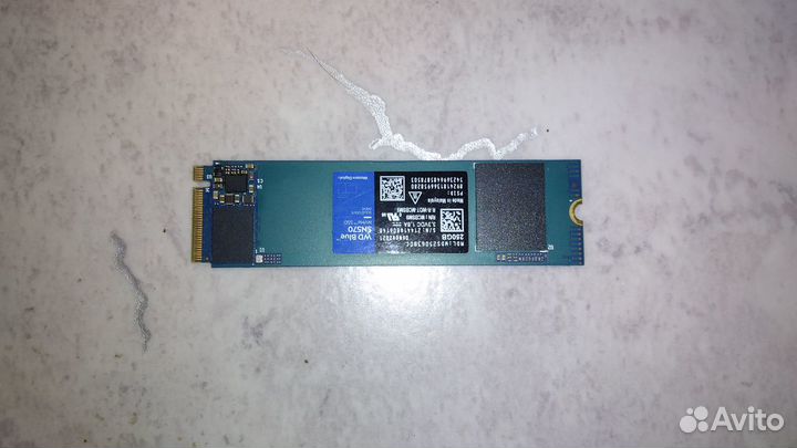 SSD накопитель WD Blue SN570 WDS250G3B0C 250гб, M