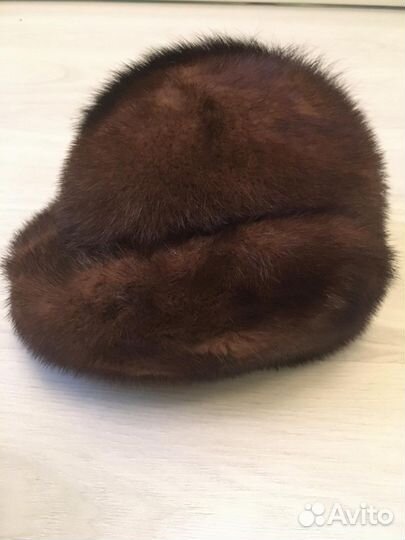 Шапка шляпа норковая женская