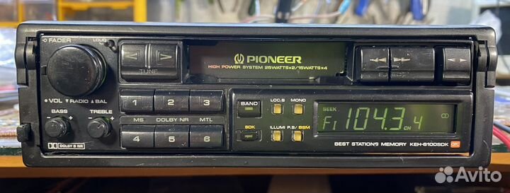 Pioneer keh 6100sdk For rare cars