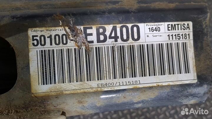 Усилитель бампера Nissan Navara, 2006