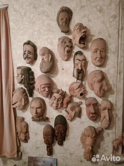 Маски из дерева