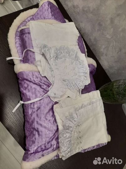 Конверт на выписку зимний