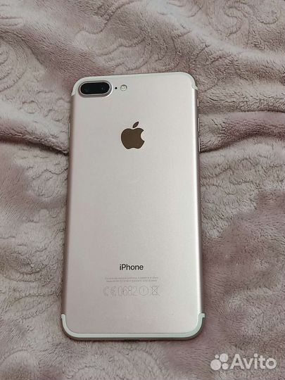 Телефон iPhone 7 plus pink