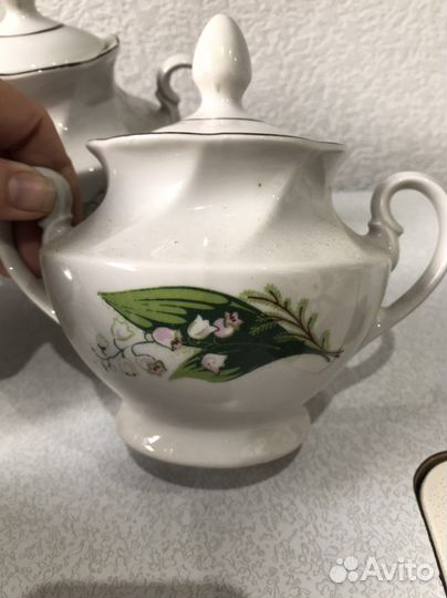 Сервиз чайный СССР Рига