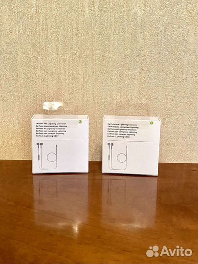 Проводные наушники Apple EarPods Lightning (новые)