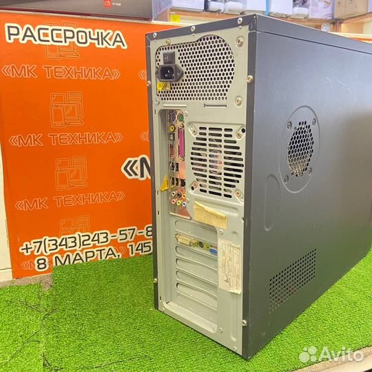 Системный блок Intel Core 2 quad Q8400/2GB/250GB/С