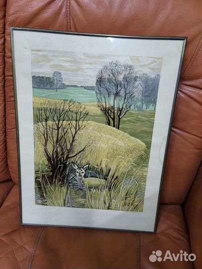 Линогравюра СССР