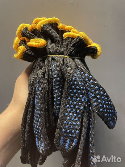 Перчатки трикотажные